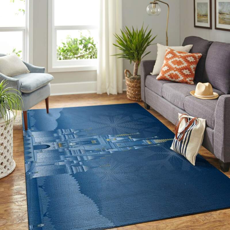 Deschea Disney Castle Living Room Area Rug