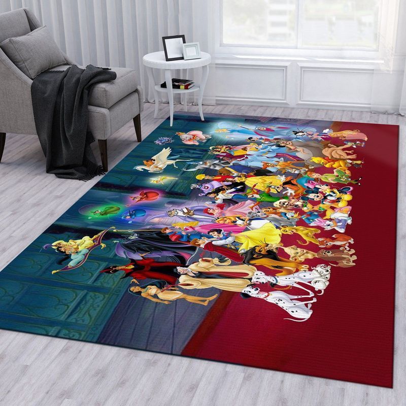 Deschea Disney Characters 7 Area Rug  Bed Room Regtangle