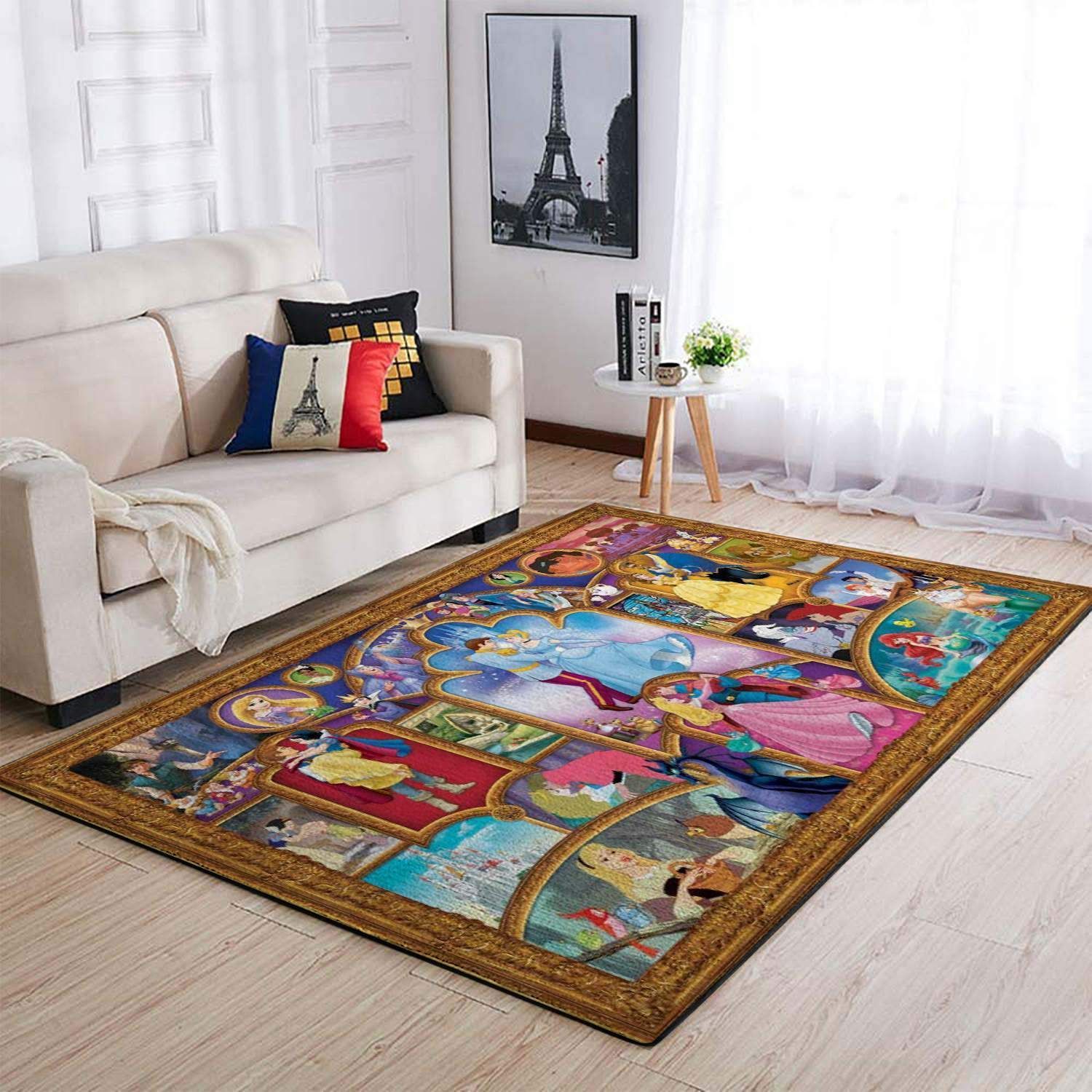 Deschea Disney Characters Area  19102115 Area Rug Regtangle