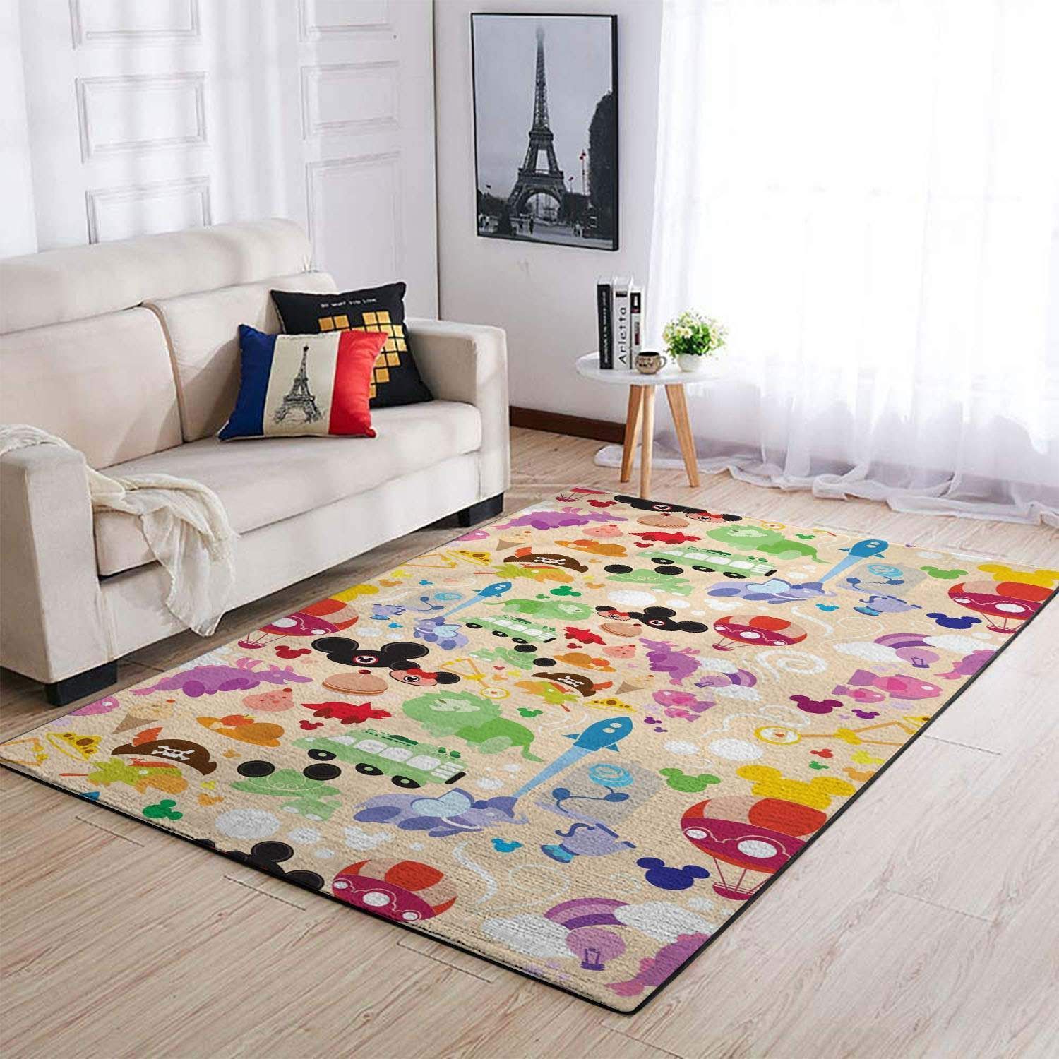 Deschea Disney Characters Area  Dc91203 Rug Regtangle