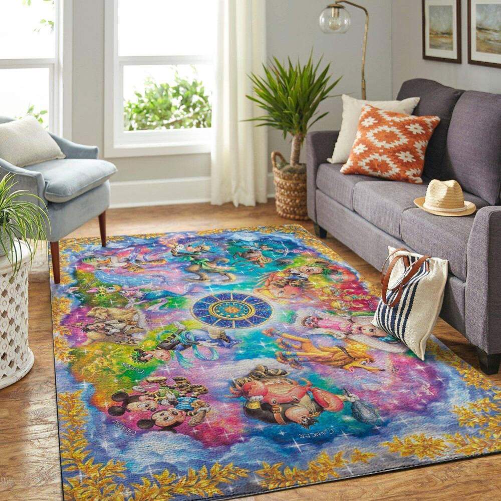 Deschea Disney Characters Area  Fn051218 Rug Regtangle