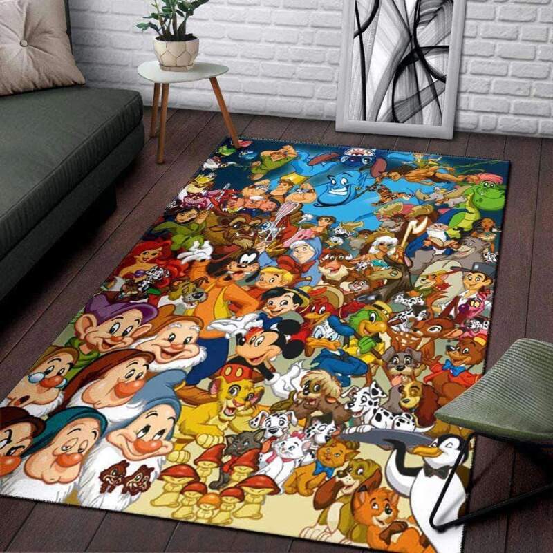 Deschea Disney Characters Decorative Floor Rug