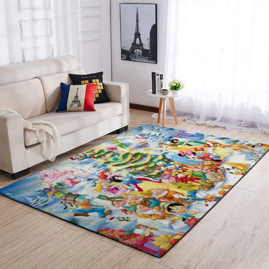 Deschea Disney Christmas Area Rug Movie Ofd 1910038