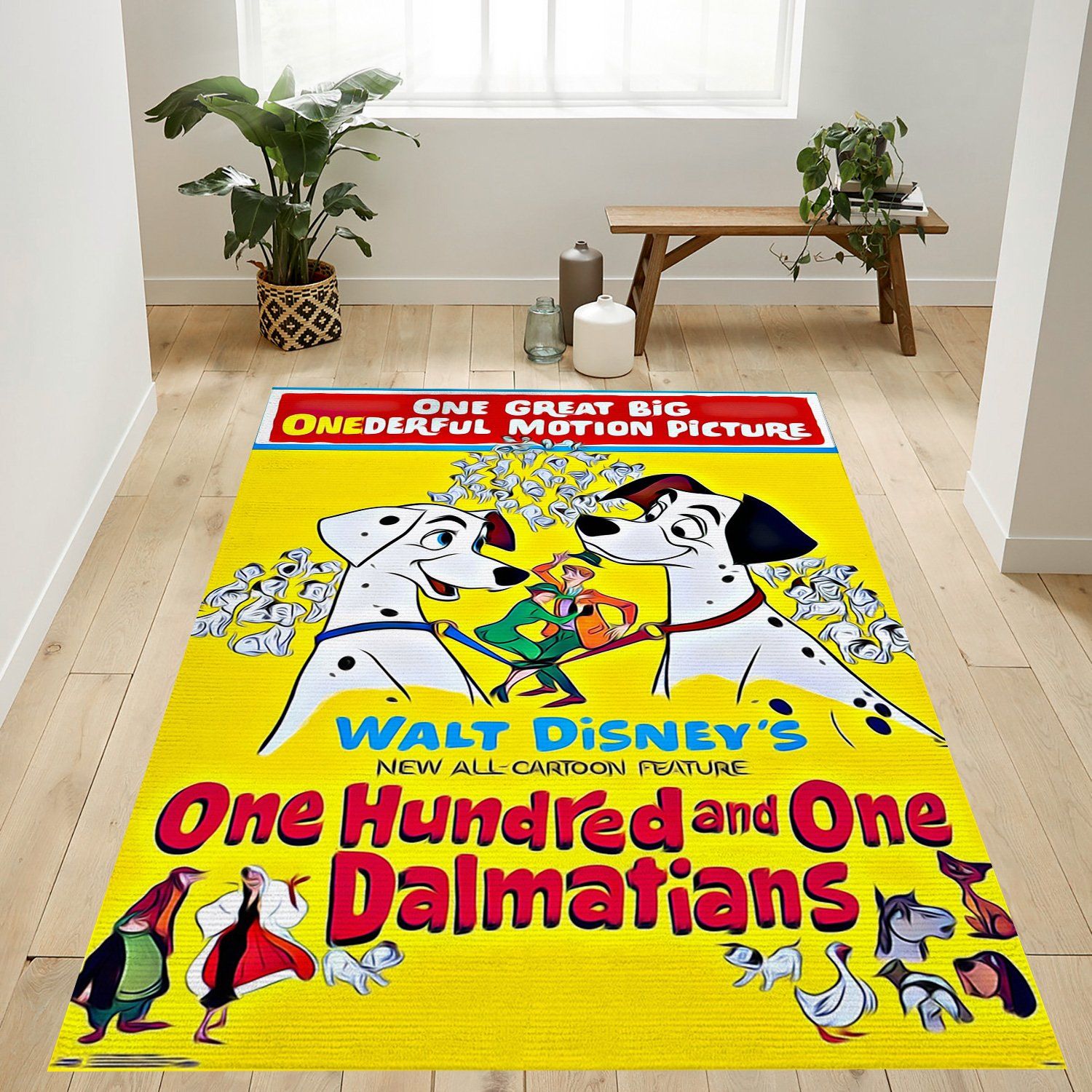 Deschea Snow White And The Seven Dwarfs Dopey Kitchen Floor Decor Living Room Gift For Disney Lover Rug