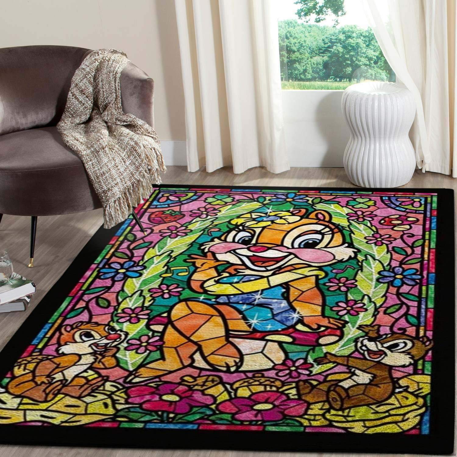 Deschea Tangled Disney Movie Living Room Area Rug