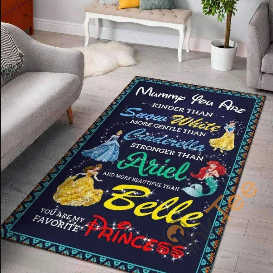 Deschea Belle Princess Disney Rug – Custom Size And Printing