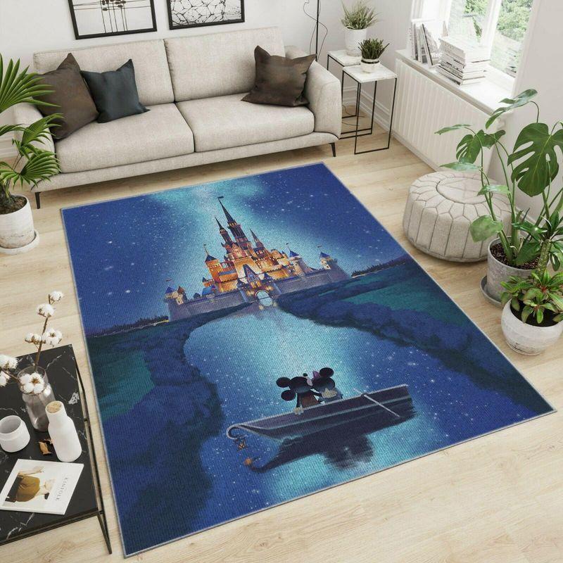 Deschea Disney Rug Mat All Over Print Area Rug Regtangle