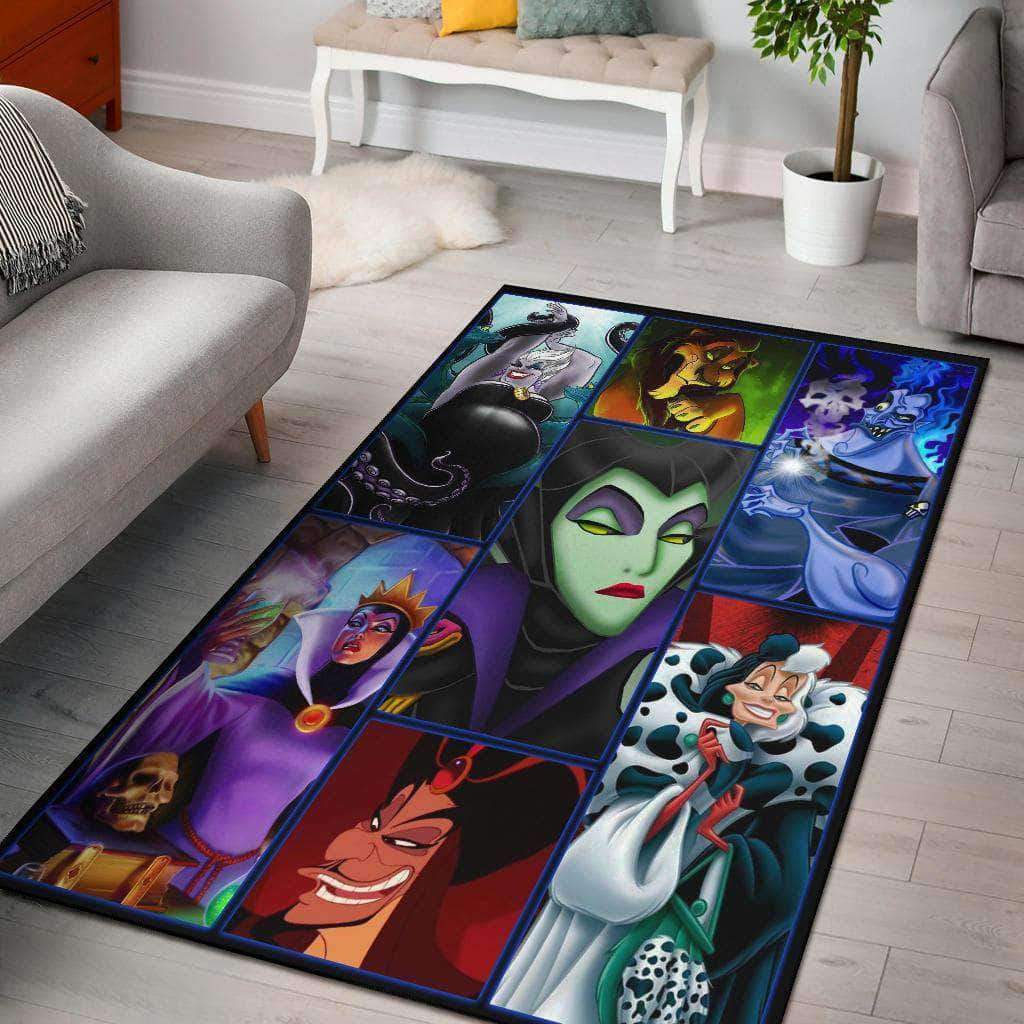 Deschea Disney Villains Area Limited Edition Rug