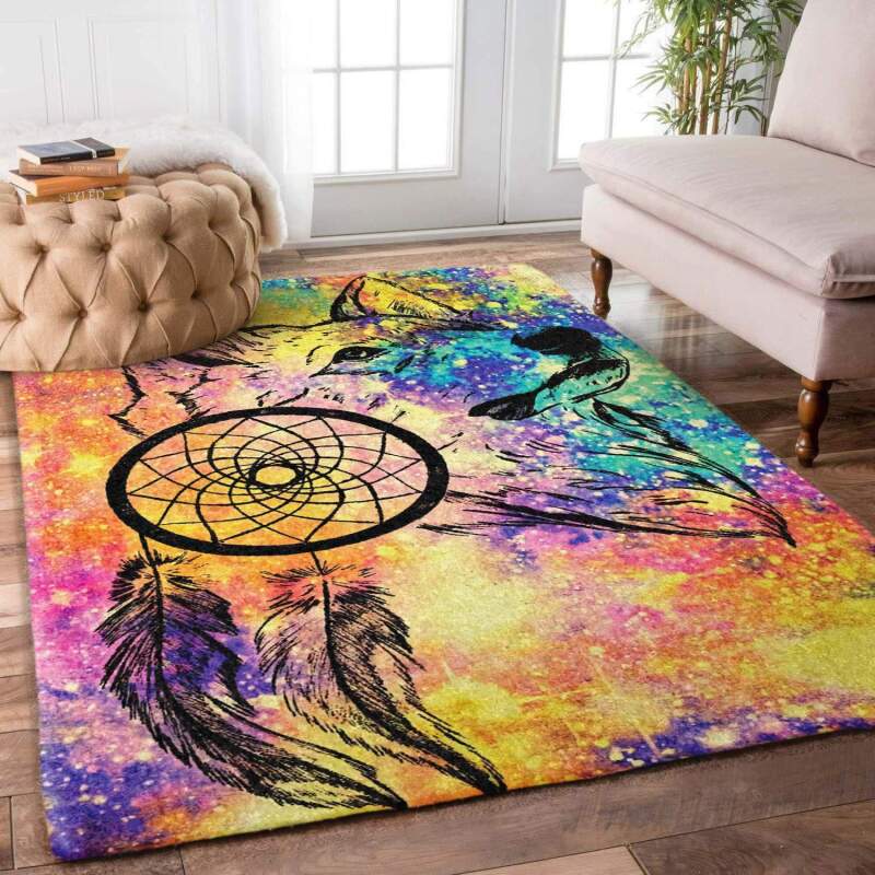 Deschea Dreamcatcher Wolf Limited Edition Rug