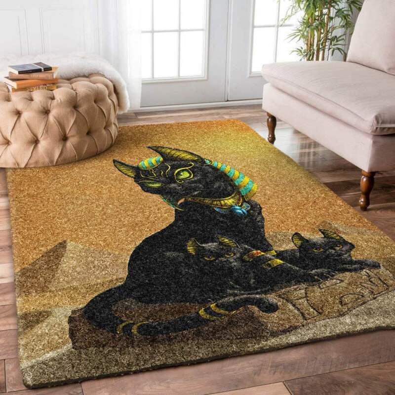 Deschea Egyptian Cat Limited Edition Rug