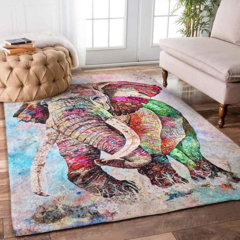 Deschea Elephant Rug