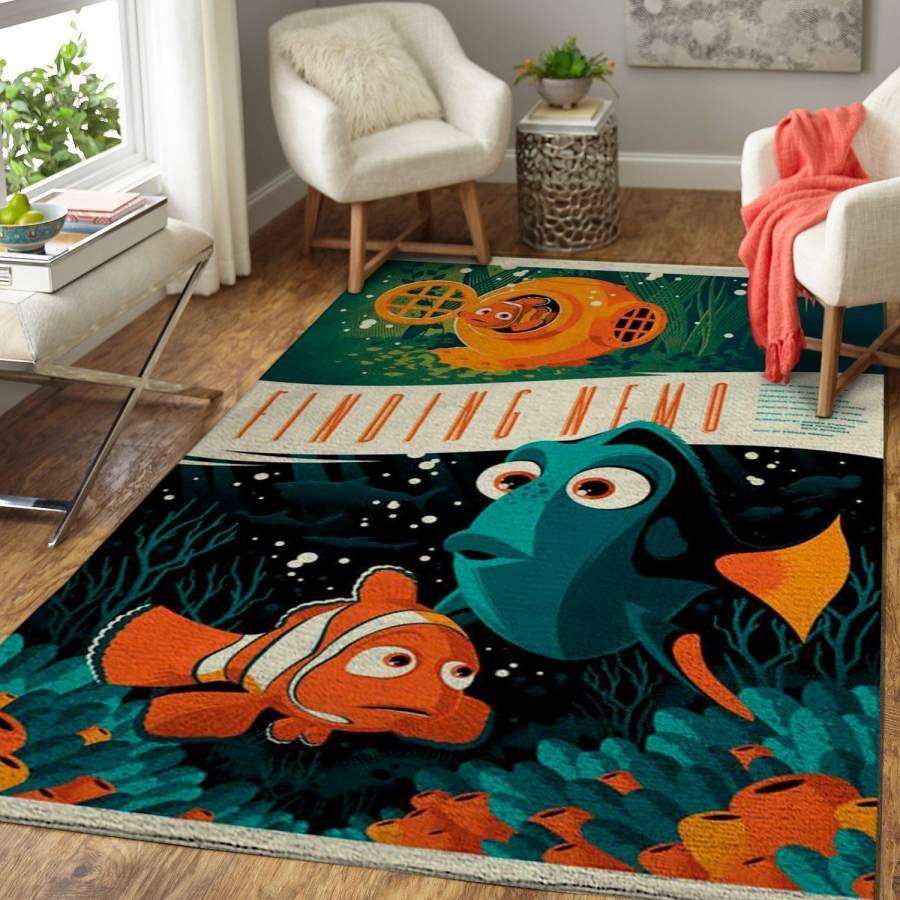 Deschea Finding Nemo Movie Area Rug Disney Movie Ofd 191014