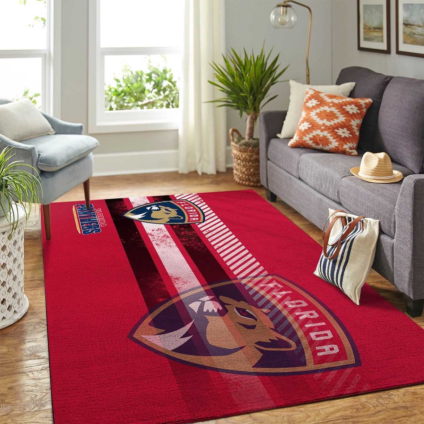 Deschea Florida Panthers Living Room Area Rug