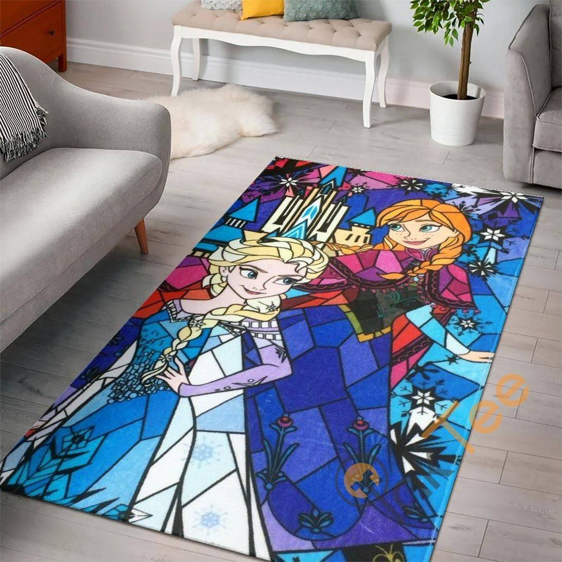 Deschea Zootopia Disney Movie Living Room Area Rug