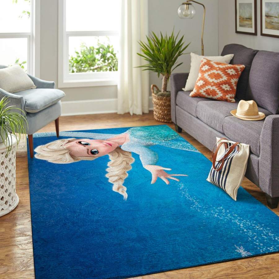 Deschea Frozen Elsa Area Rug Disney Rug s 190830