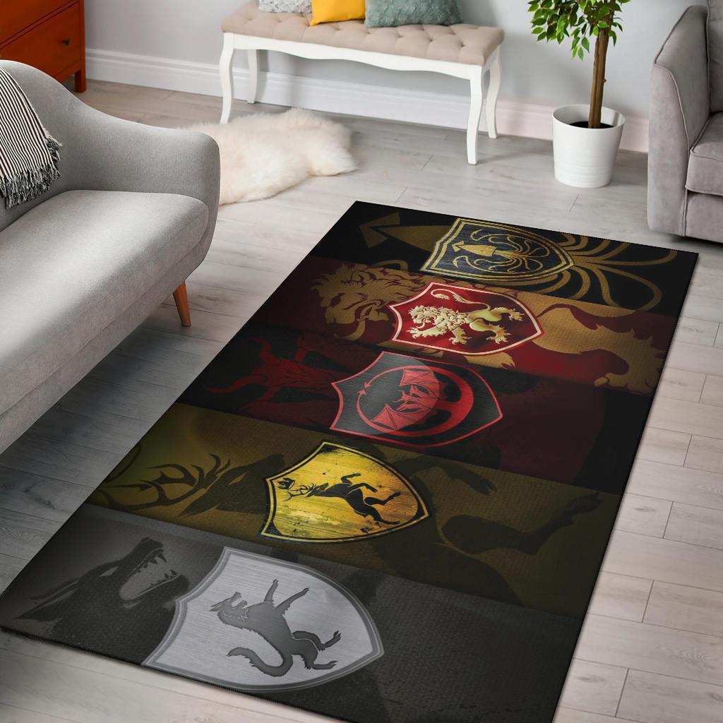 Deschea Game Of Thrones Logo Area Rug