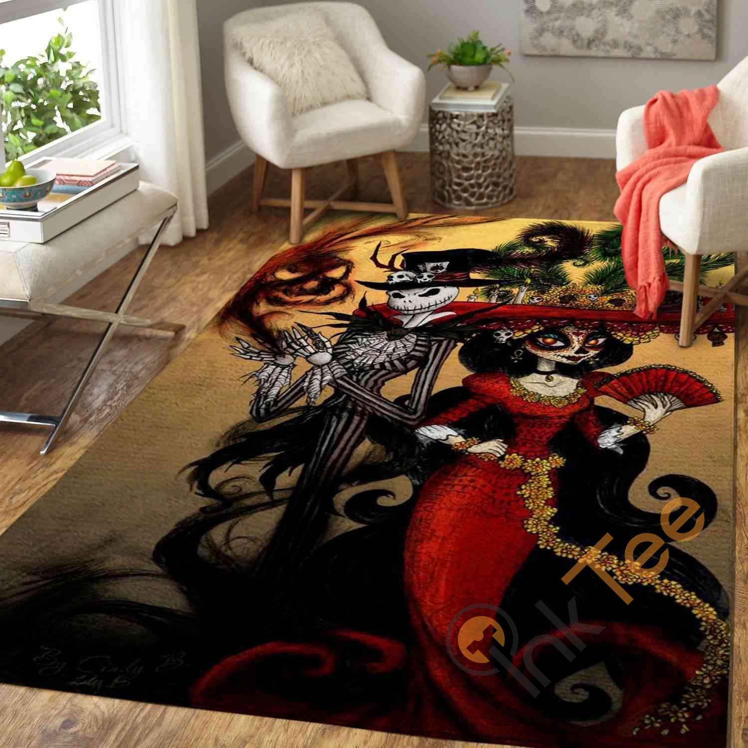 Deschea Disney Magic Castle Living Room Area Rug