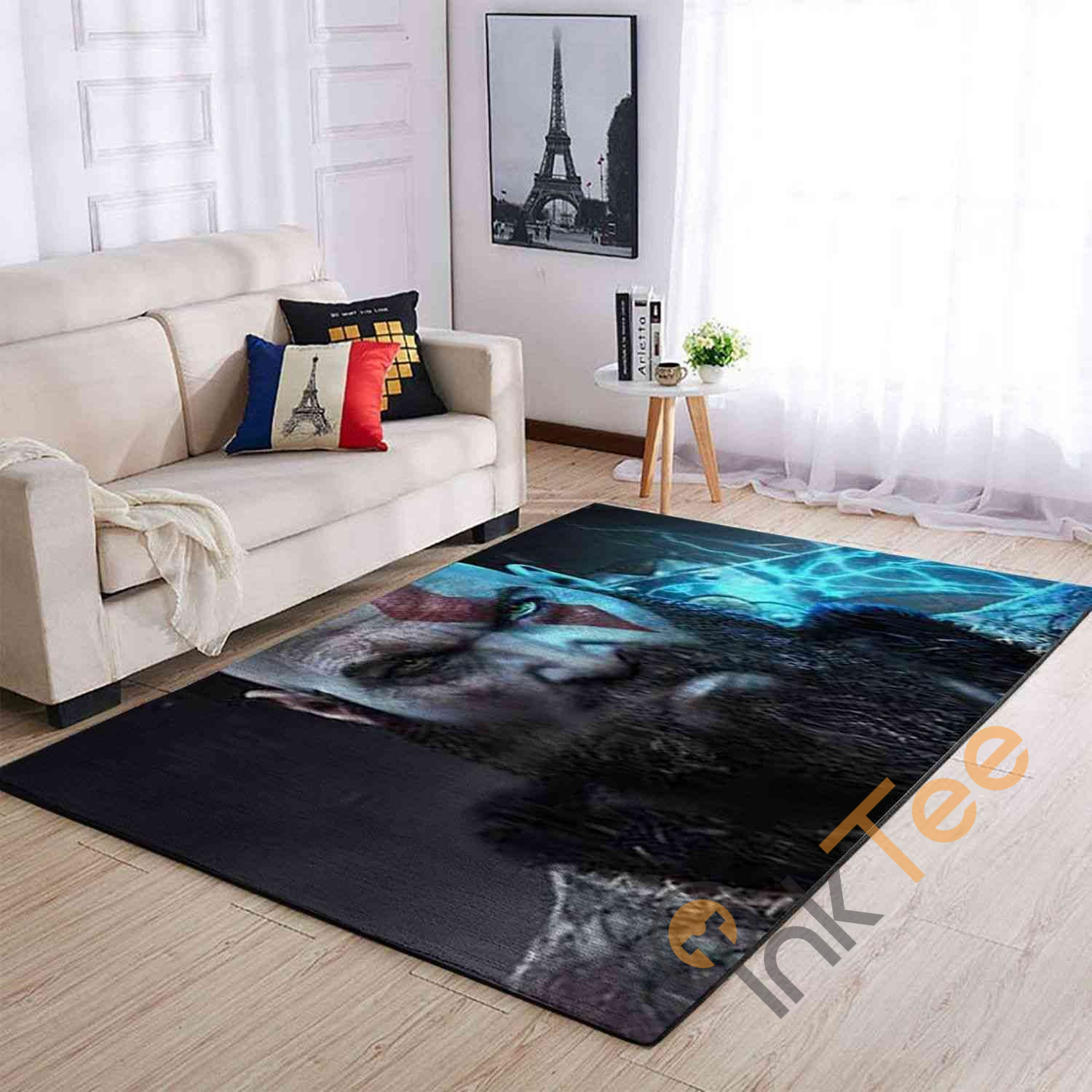 Deschea God Of War Area Rug