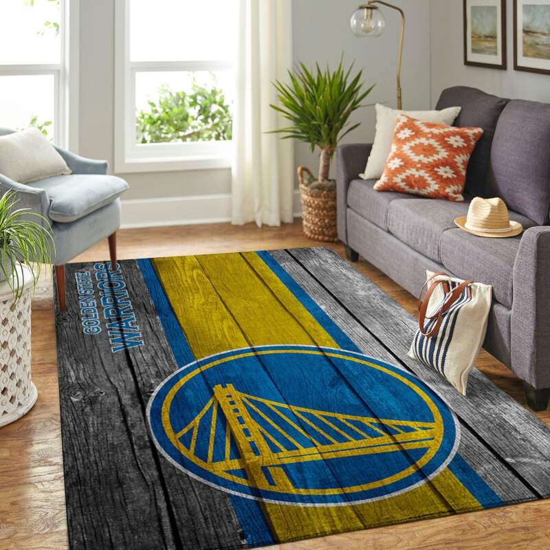 Deschea Golden State Warriors Living Room Area Rug