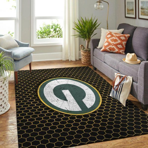 Deschea Green Bay Packers Living Room Area Rug