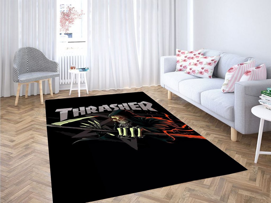 Deschea Grim Ripper Thrasher Living Room Modern Carpet Rug