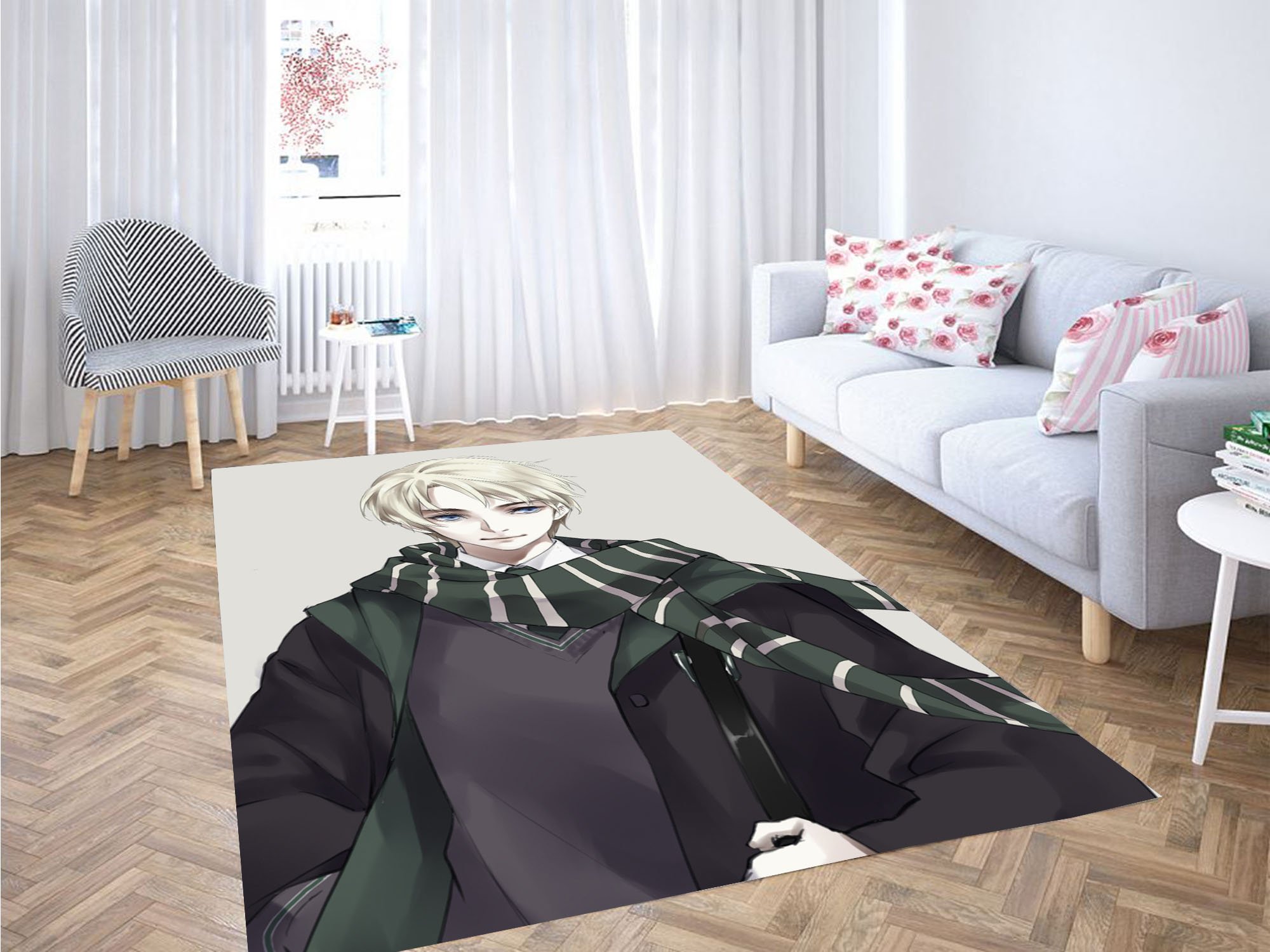 Deschea Handsome Draco Malfoy Carpet Rug