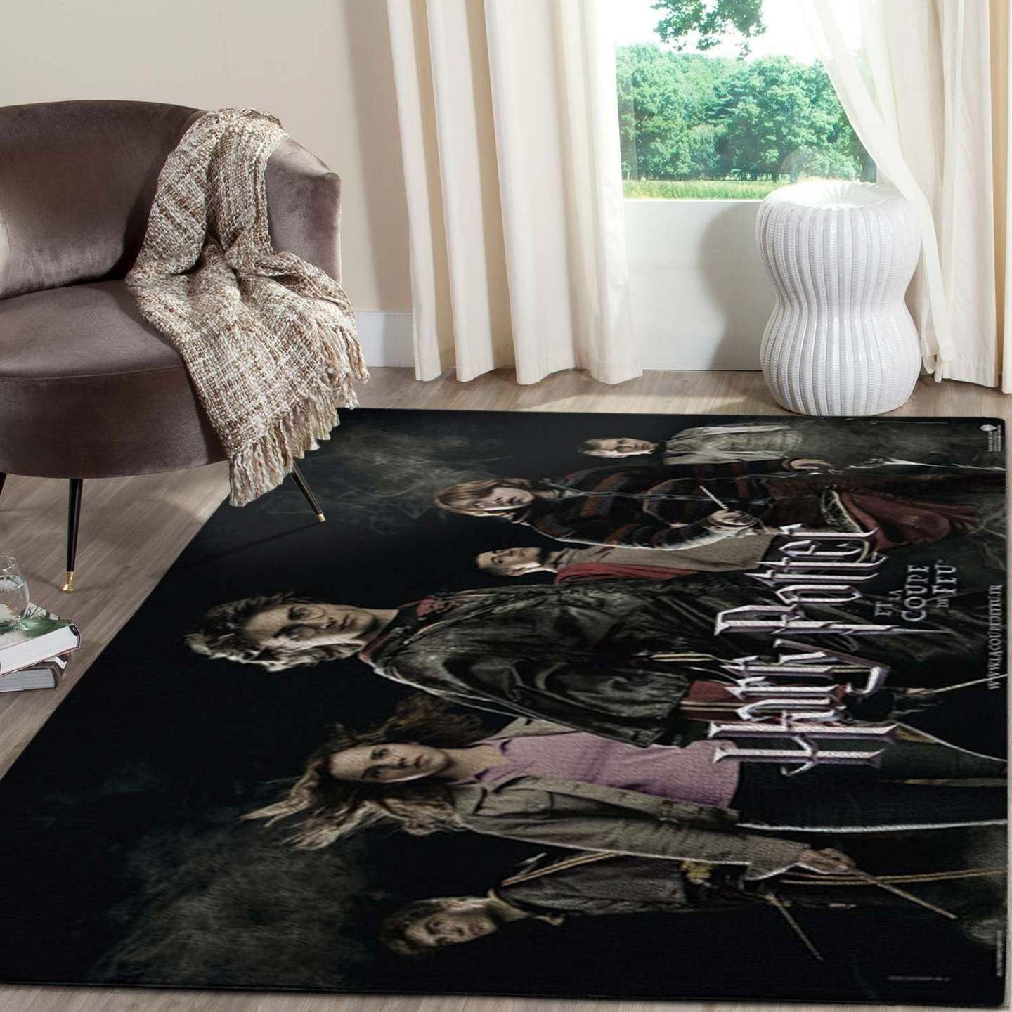 Deschea Harry Potter And Witchs Area Rug – Custom Size And Printing