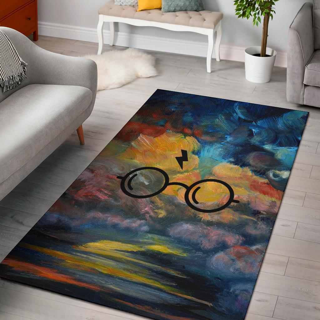 Deschea Harry Potter Colours Sky Rug – Custom Size And Printing