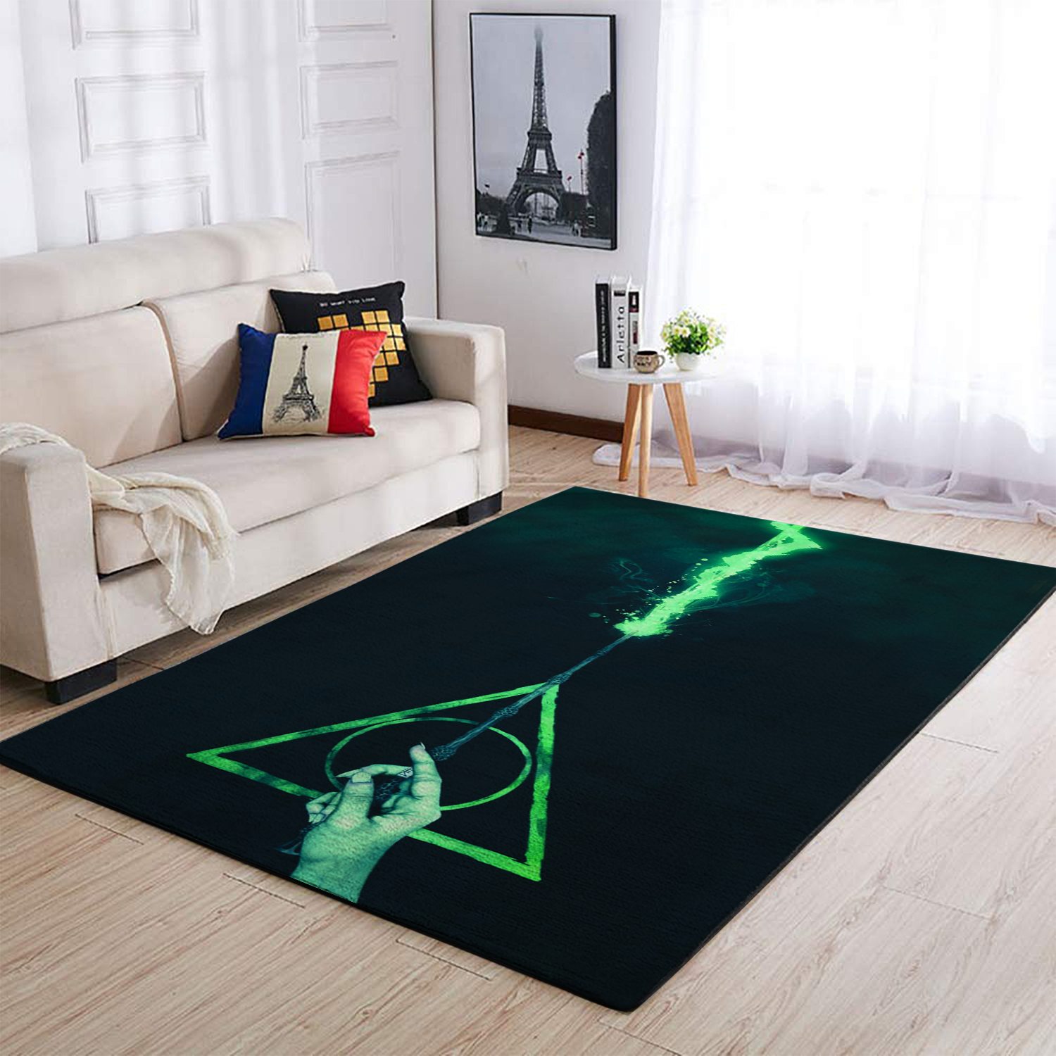 Deschea Harry Potter Death Hallows Rug – Custom Size And Printing