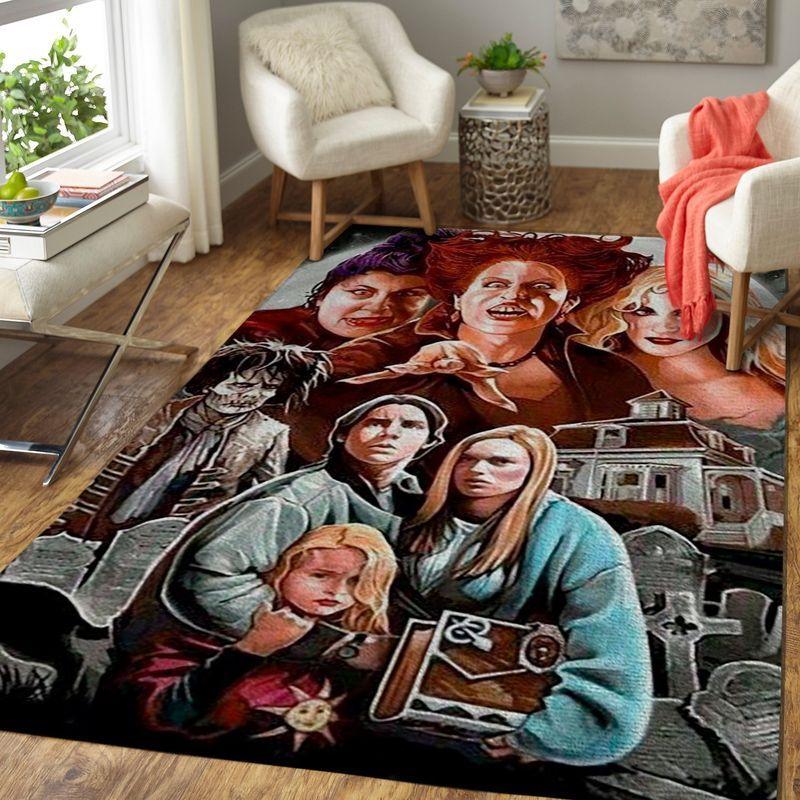 Deschea Hocus Pocus Movie Area Area Rug