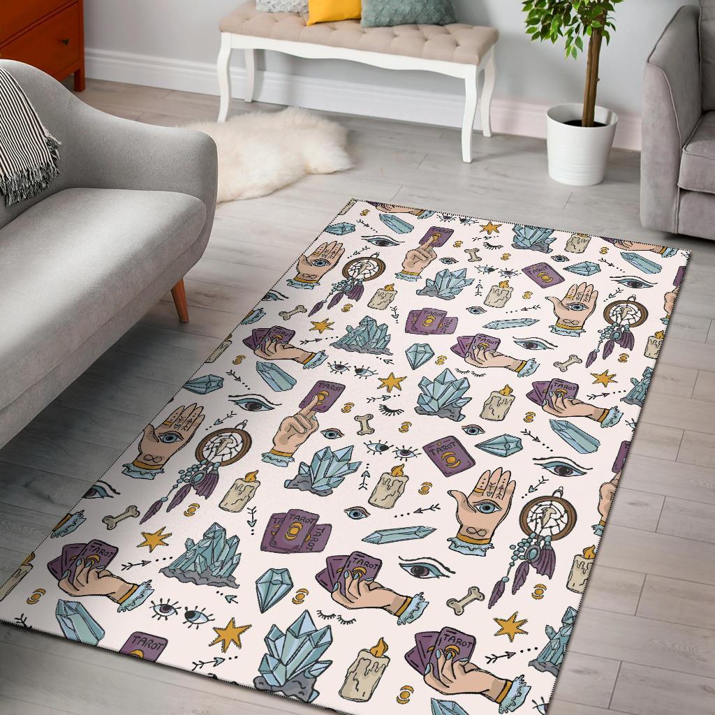 Deschea Horse Print Pattern Area Rug