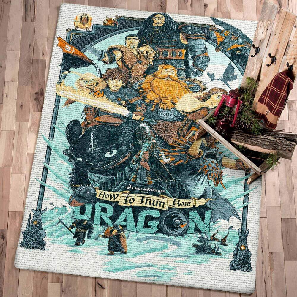 Deschea How To Train Your Dragon 2 Dhcdhc Ld2709 Rug