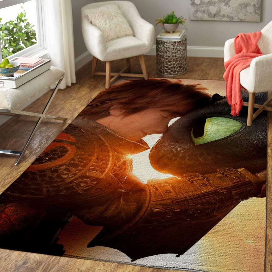 Deschea How To Train Your Dragon Area Rug Movie 190926