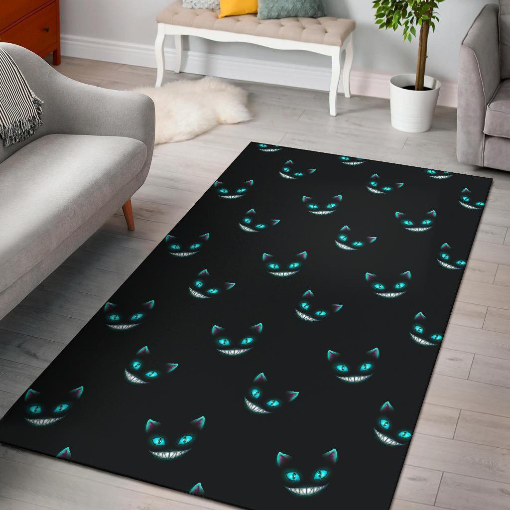 Deschea Hummingbird Palm Leaves Area Rug