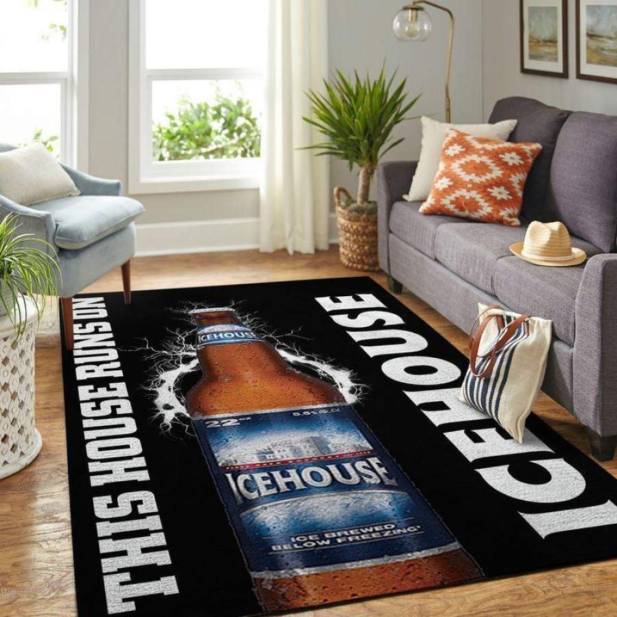 Deschea Icehouse Area Rug This House Runs On Ofd 2003097