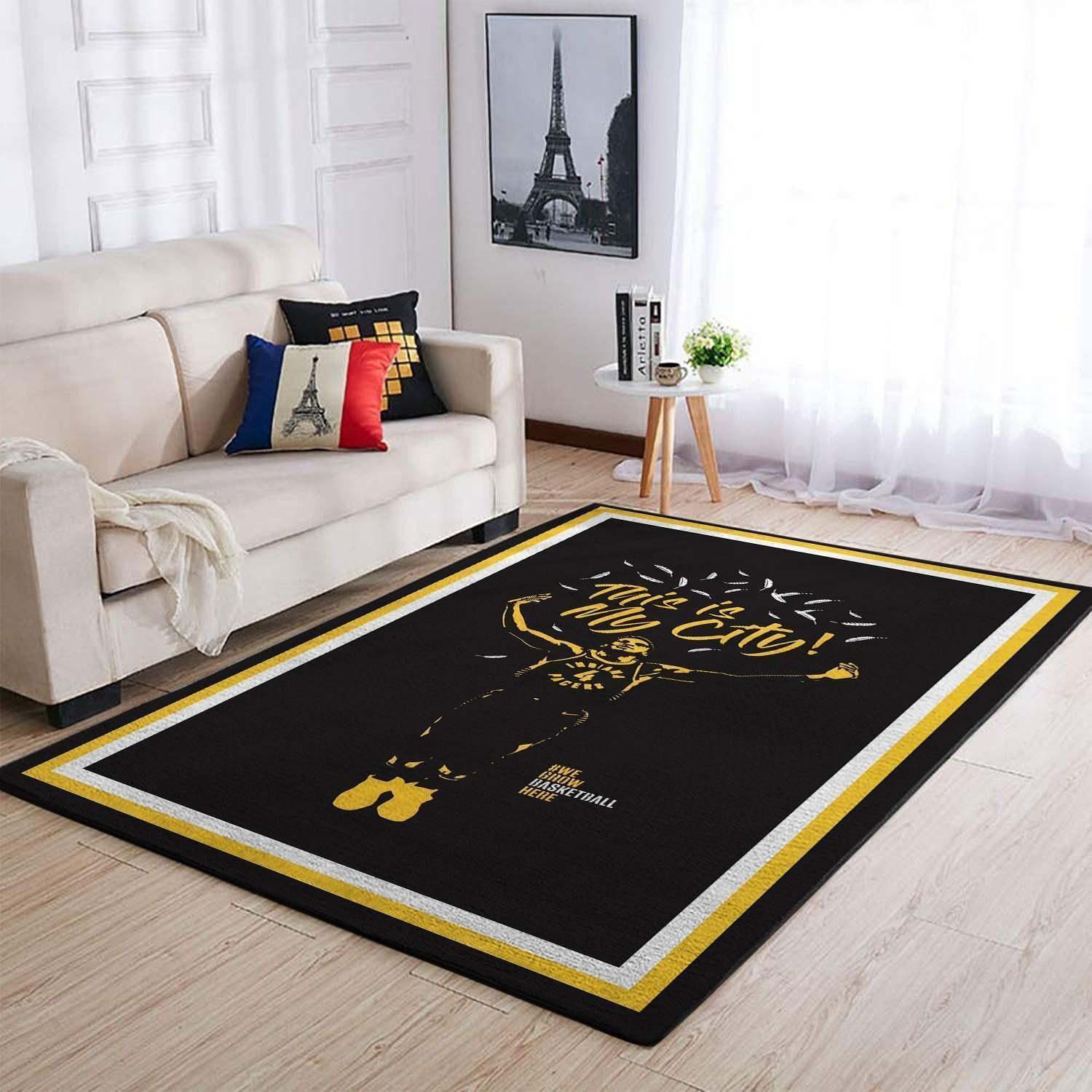 Deschea Indiana Pacers Living Room Area Rug