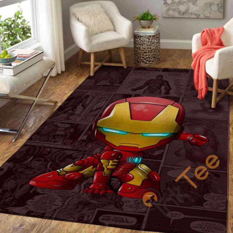 Deschea Iron Man Area Rug