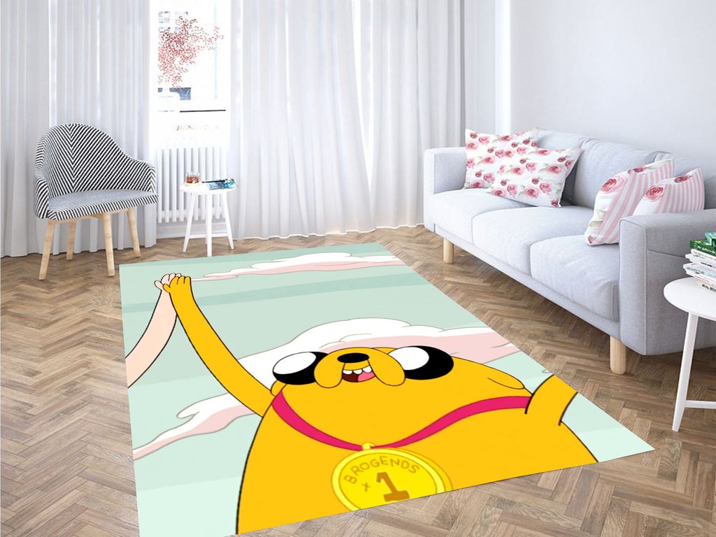 Deschea Jack Champions Adventure Time Living Room Modern Carpet Rug