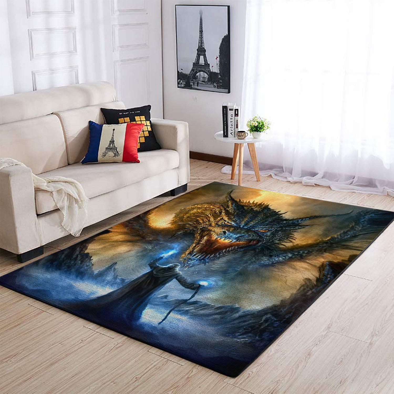 Deschea Jack Frost And The War Against Evil Area Rug Ofd Area