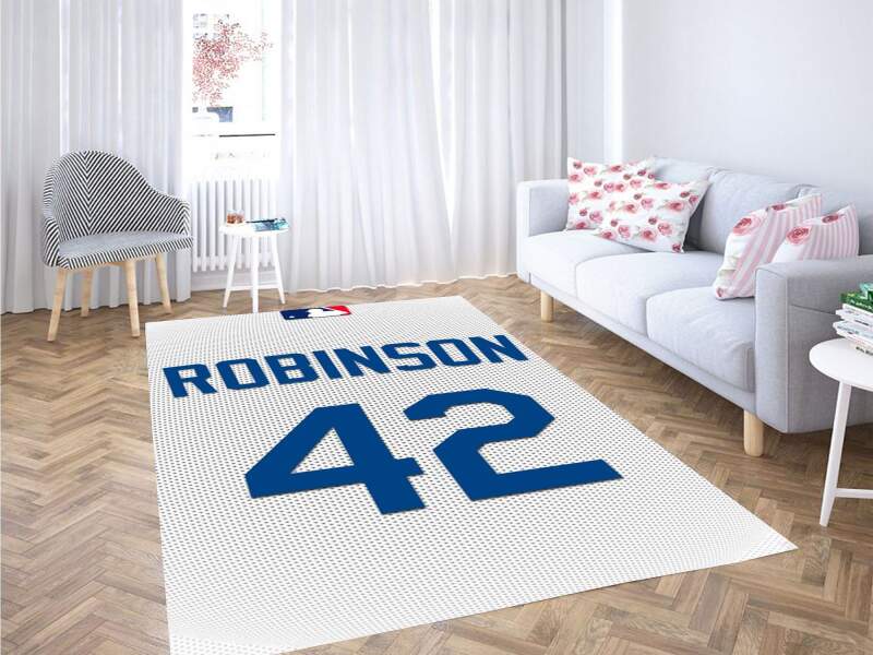 Deschea Jackie Robinson Carpet Rug