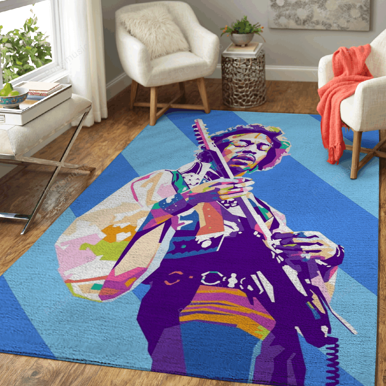 Deschea Jimmie Hendrix Pop Art Music Art For Fans Area