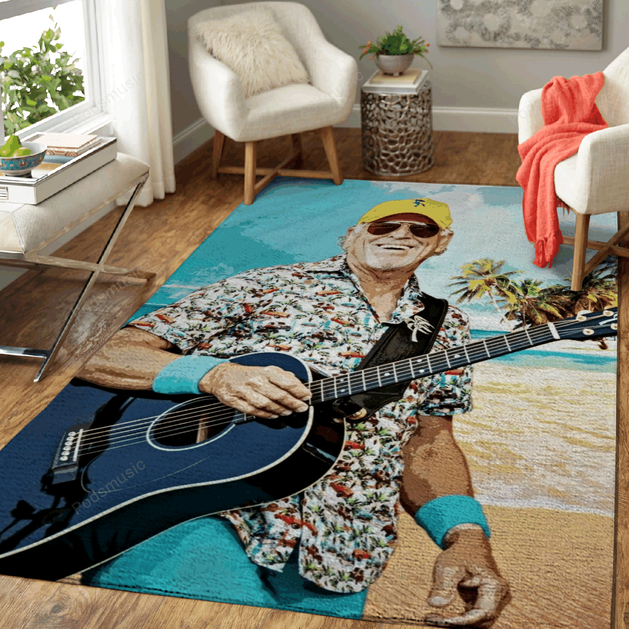 Deschea Jimmy Buffett In Beach Music Art For Fans Area