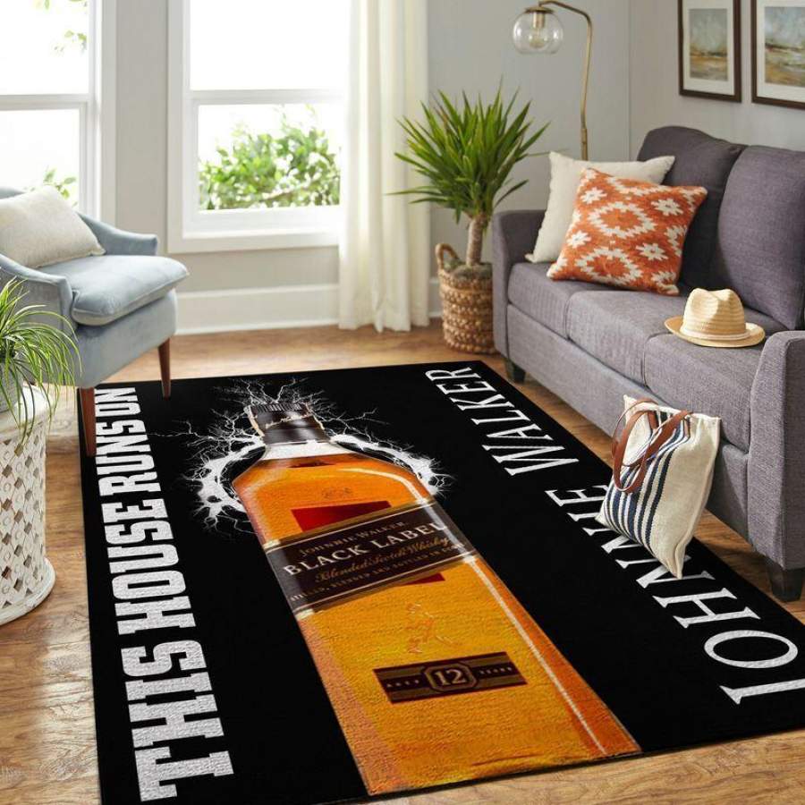 Deschea Johnie Walker Area Rug This House Runs On Ofd 20030912