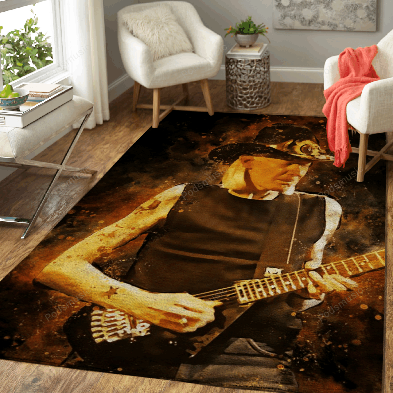 Deschea Johnny Winter Music World Art For Fans Area