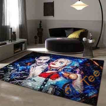 Deschea Joker Harley Quinn Area Rug