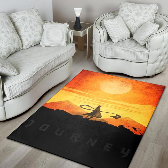 Deschea Journey of Zelda Rug – Custom Size And Printing