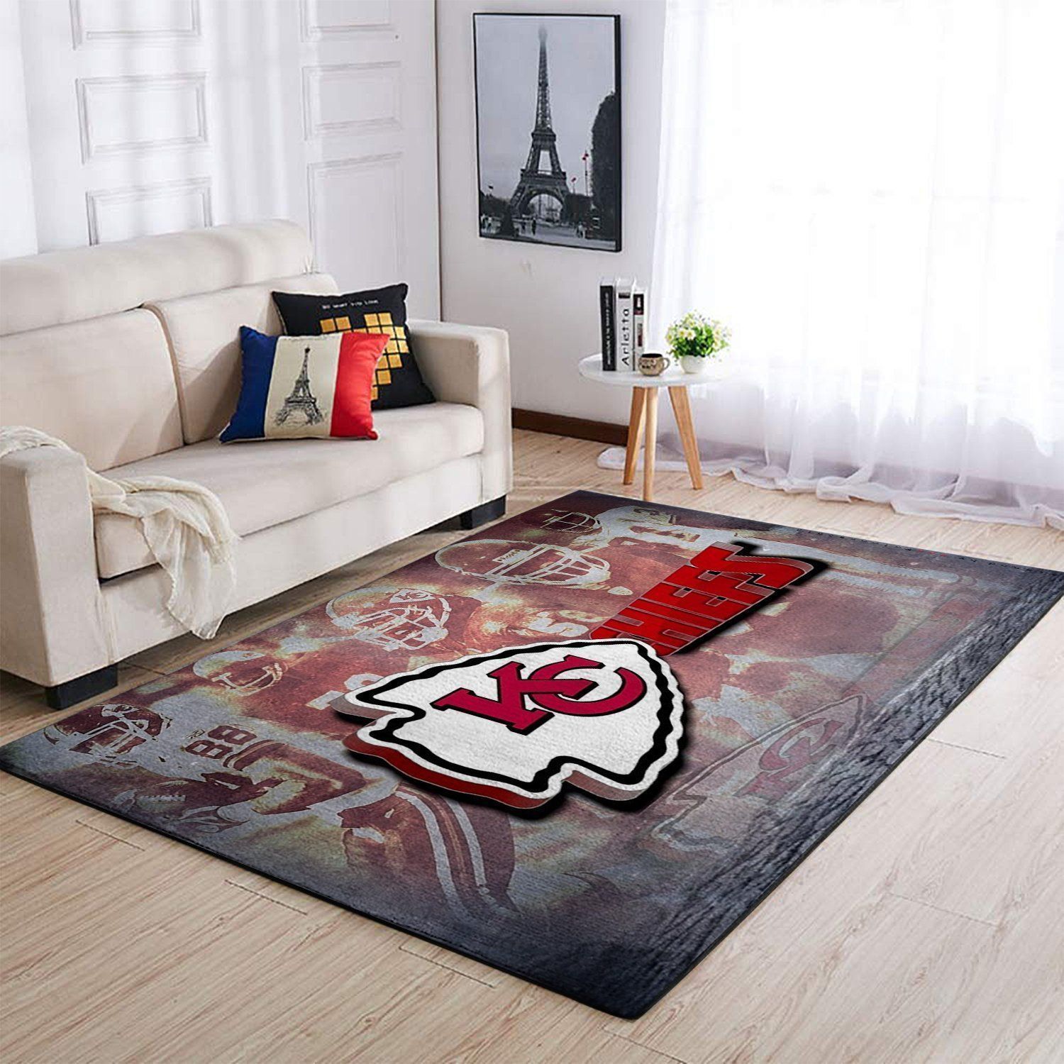 Deschea Kansas City Chiefs Living Room Area Rug