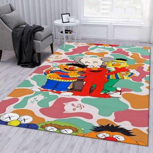 Deschea Kaws Jvrrr Style Fashion Brand Area Rug Christmas Gift