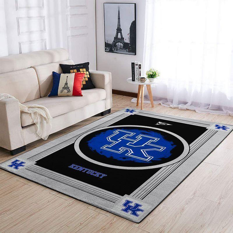 Deschea Kentucky Wildcats Area Rugs Ncaa Team Logo 20030336