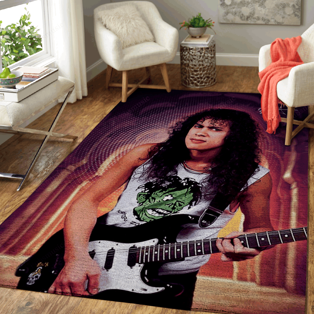 Deschea Kirk Hammett Music Art For Fans Area